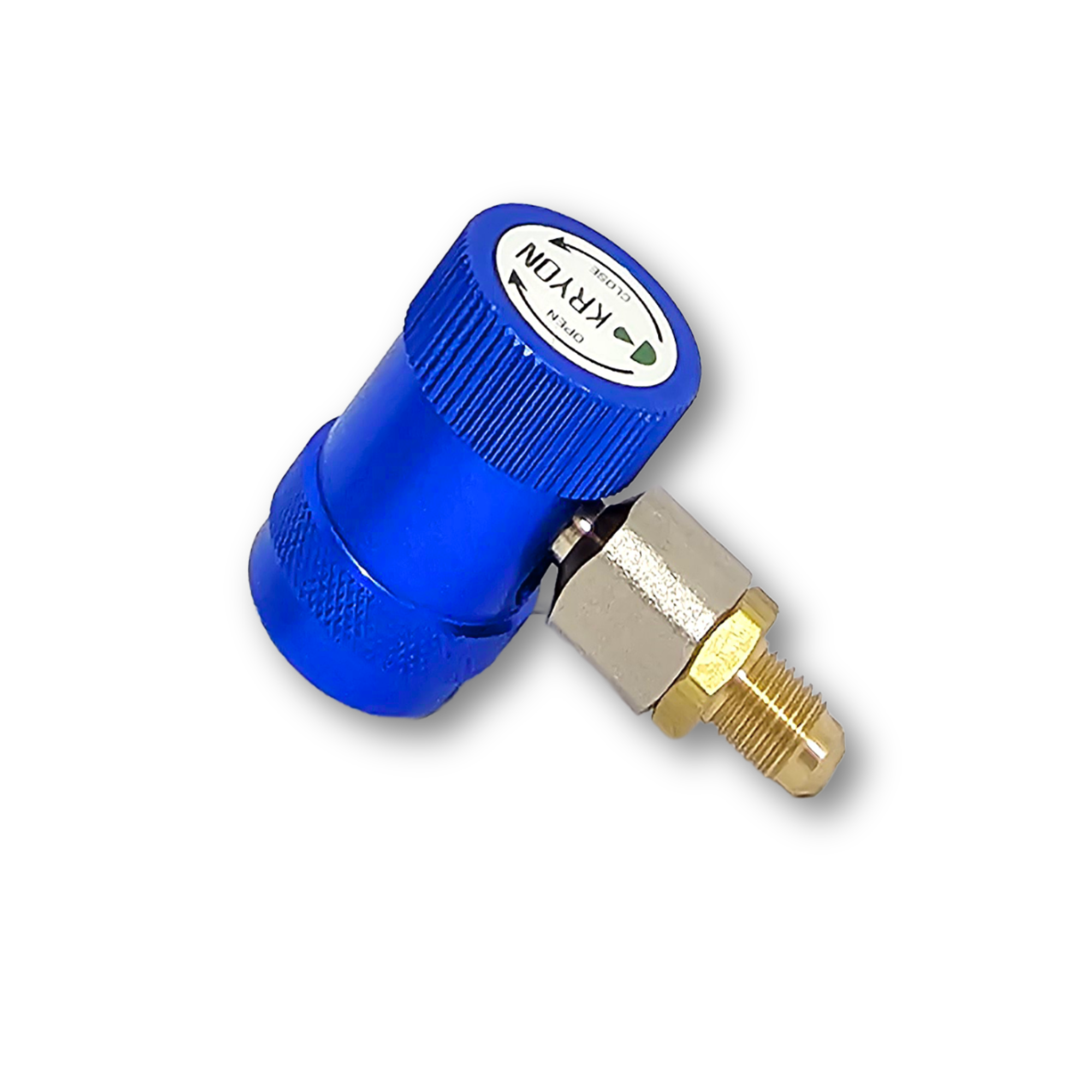 HFO 1234yf Niederdruck-Schnellkupplung (Kryon®) komplett mit Adapter M14x1,5–1/4 SAE