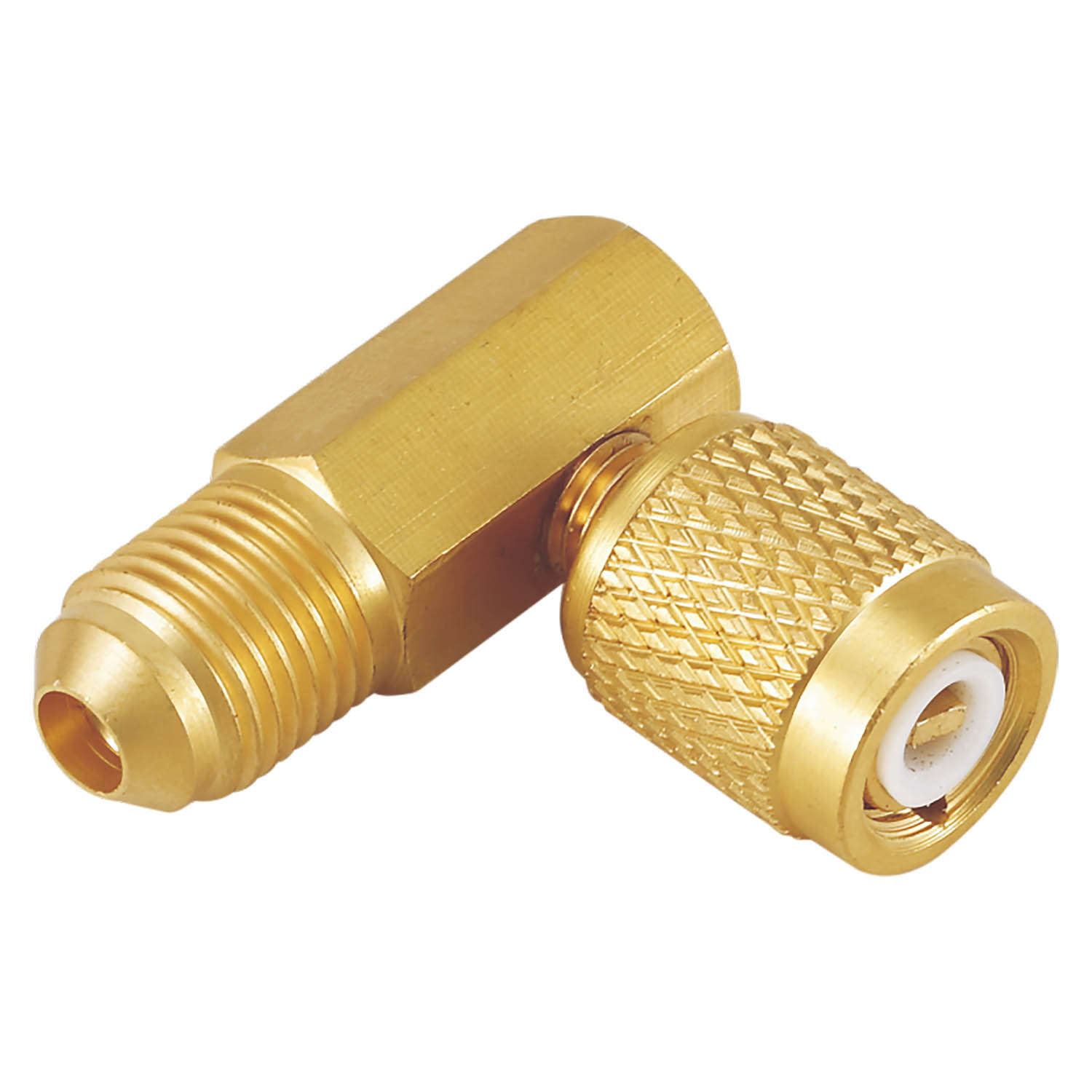 90° Messingadapter für 1/4