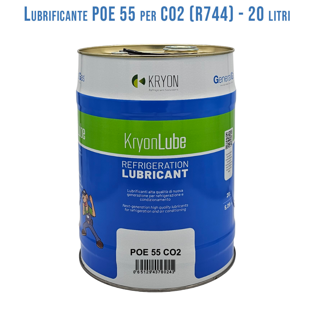 HVACR-Schmiermittel KryonLube POE 55 CO2 - Polyolester - Metallkanister 20 litre