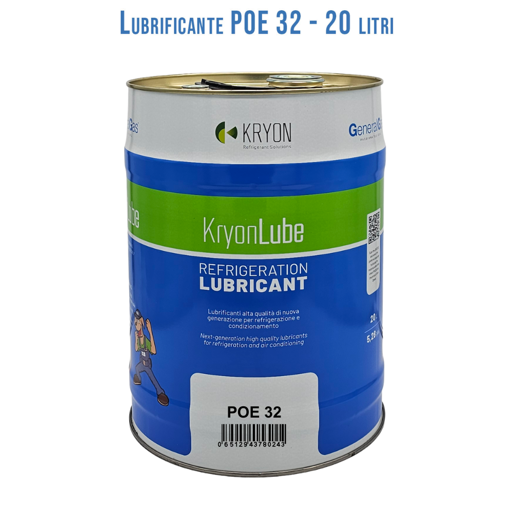 HVACR-Schmiermittel KryonLube POE 32 - Polyolester - Metallkanister 20 lt.