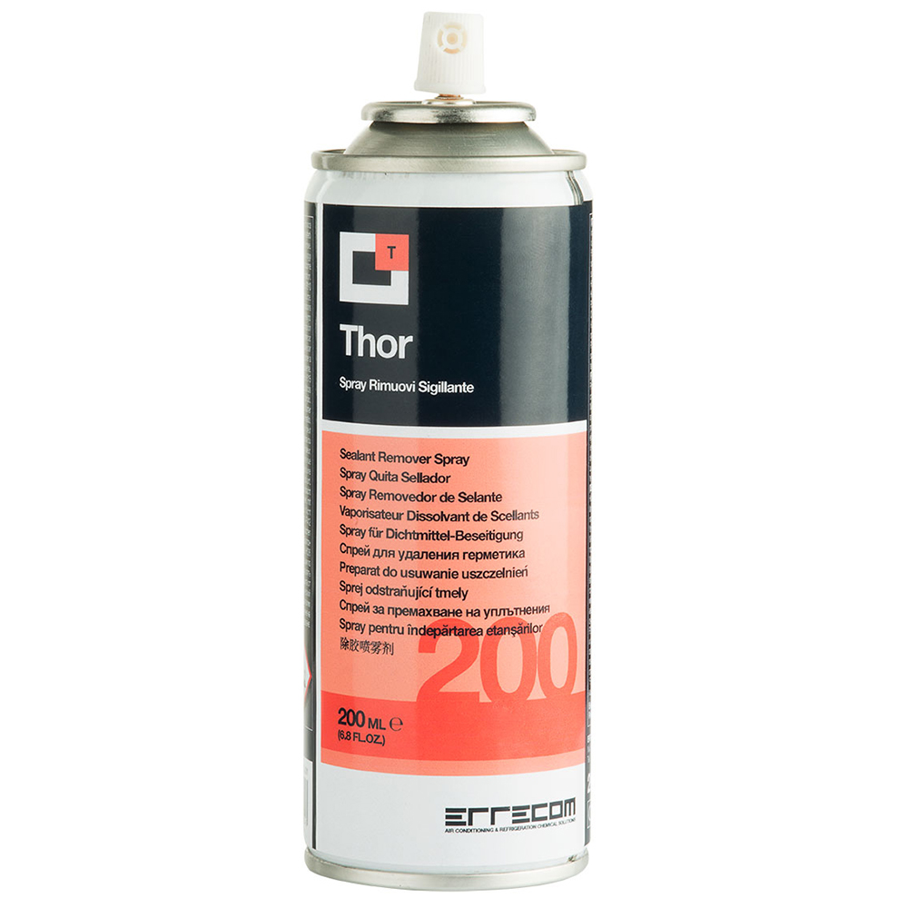 24 x Dichtungsentferner Spray - THOR - 200 ml Aerosoldose - Karton mit 24 Stück.