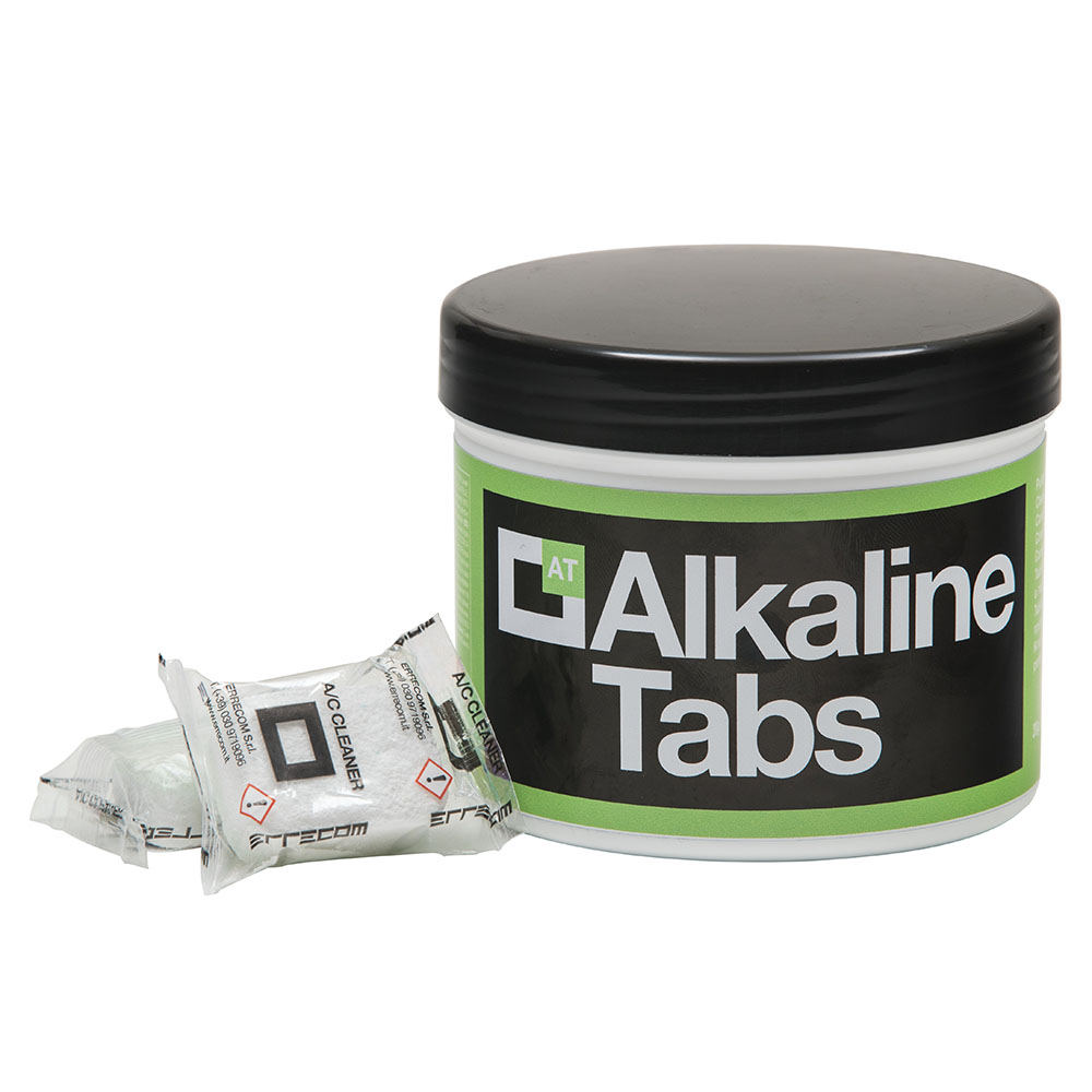 Alkalische Kondensator-Reinigungstabletten - ALKALINE TABS - 18 Tabletten - Packung 1 St.