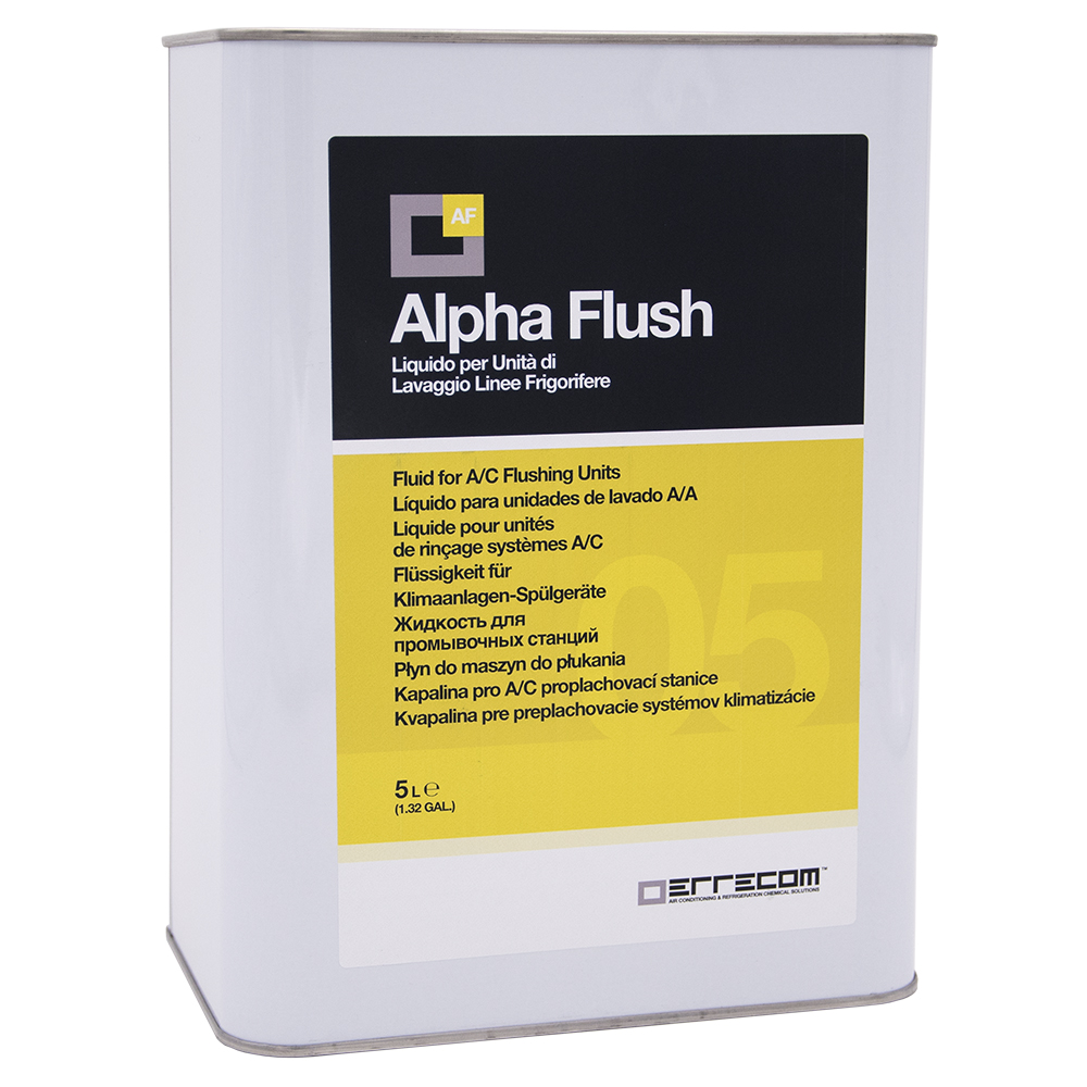 2 x Flüssigkeit für automatische Waschanlagen für Kühlleitungen - ALPHA FLUSH - 5 lt - Pack Nr. 2 Stk.