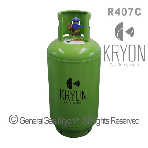 R407C Kryon® 407C in einer 40-Liter-Flasche mit 38 kg Füllgewicht