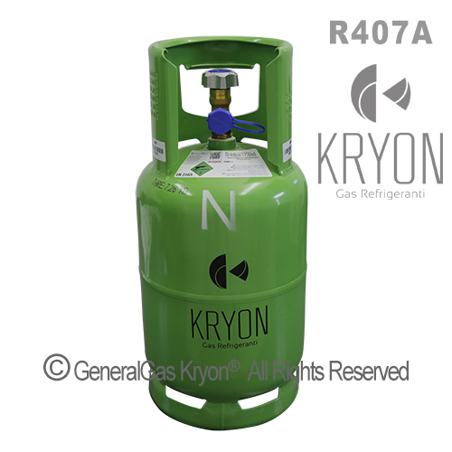 R407A Kryon® 407A in einer Mehrwegflasche 13 Lt - 12 Kg