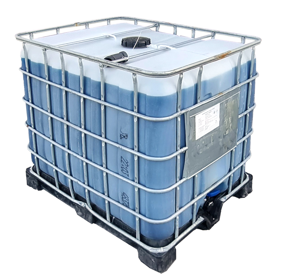 Kryon® NeoGel - Inhibiertes Ethylenglykol (MEG) - im Kubus (IBC) 1000 Liter - 1100 kg (blau gefärbt)