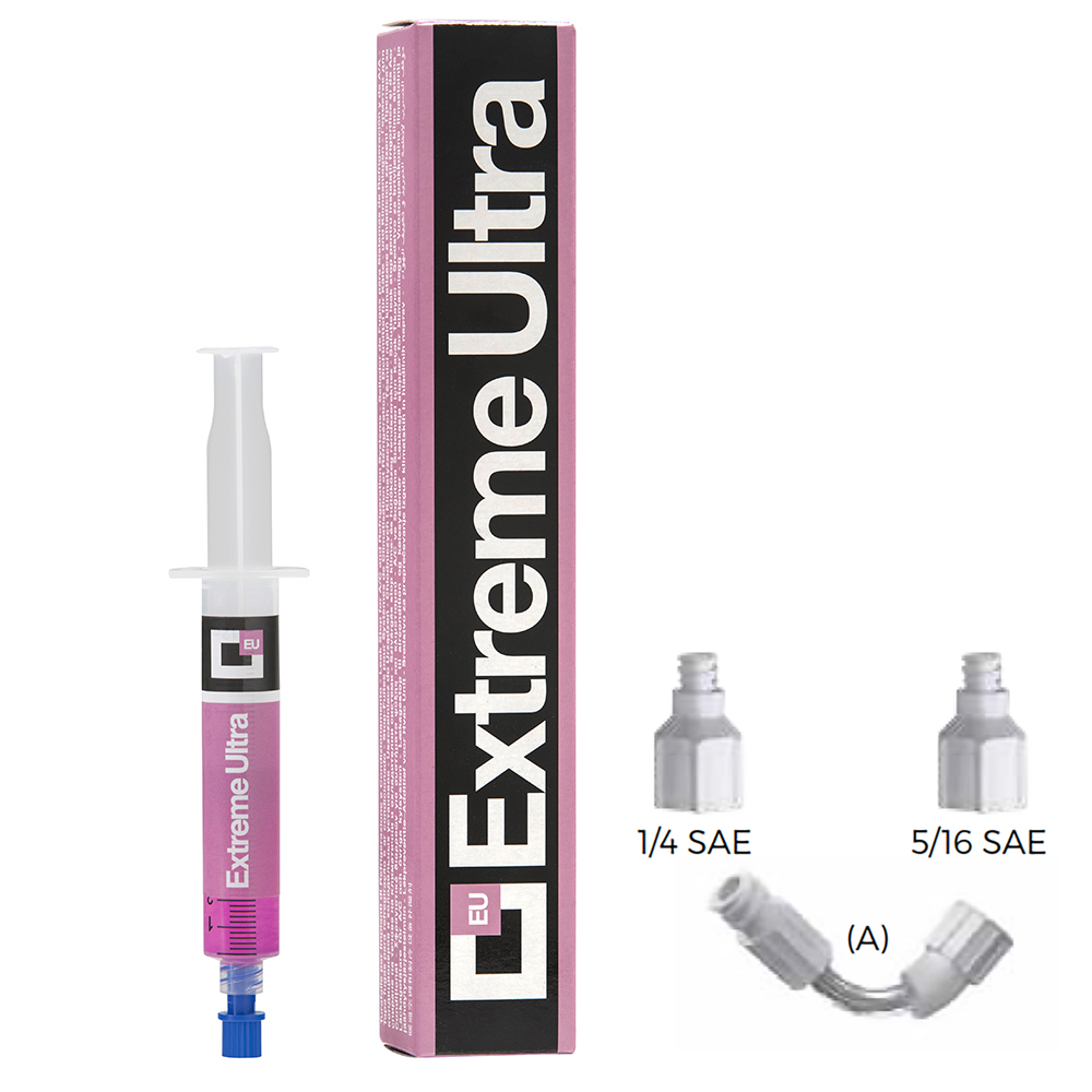 RAC Implantatdichtung + Adapter 1/4 SAE und 5/16 SAE + Flexibel - EXTREME ULTRA - Kartusche 6 ml - Packungsinhalt 1 St.