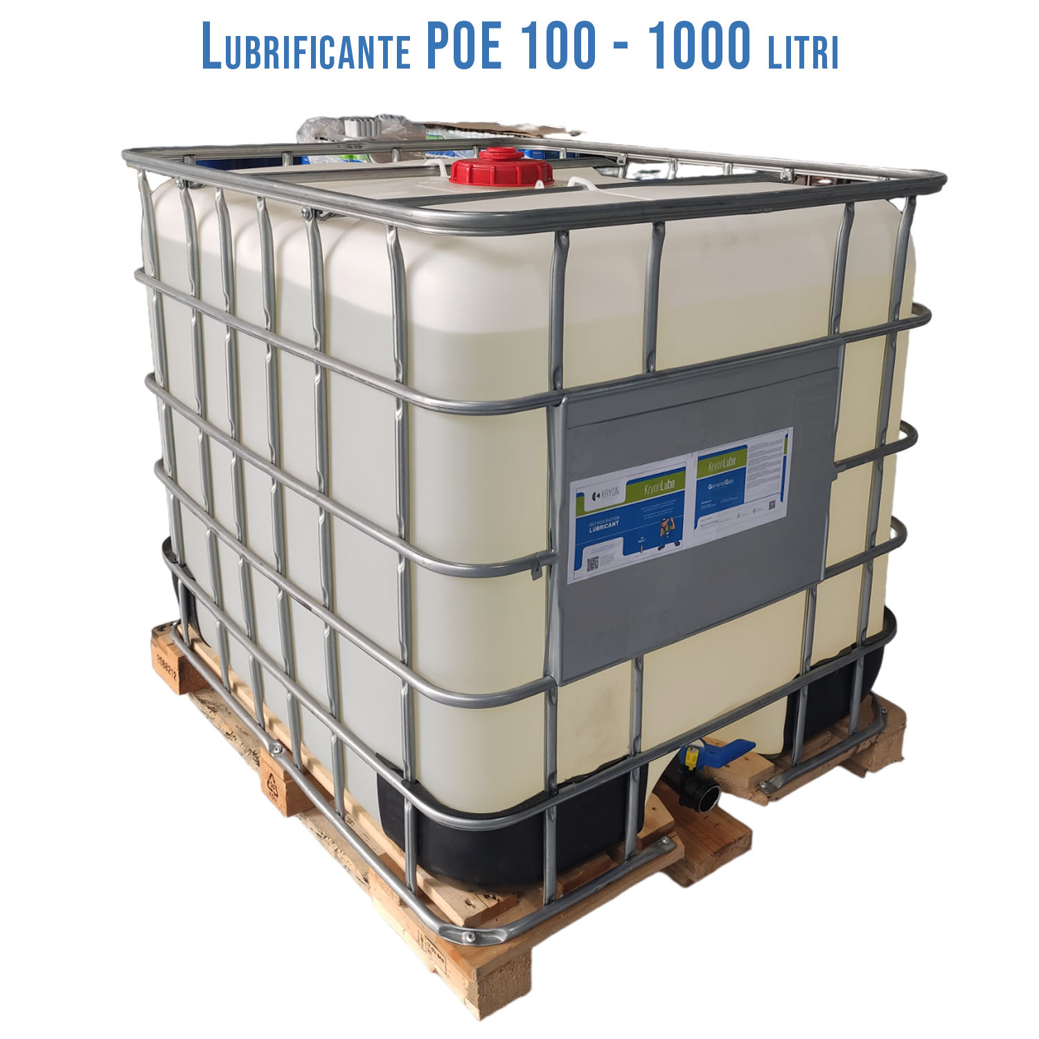 HVACR-Schmiermittel KryonLube POE 100 - Polyolester - in Würfeln IBC 1000 lt.