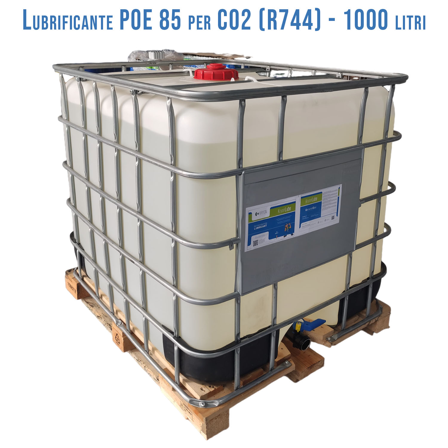 HVACR-Schmiermittel KryonLube POE 85 CO2 - Polyolester - IBC-Tank 1000 Liter