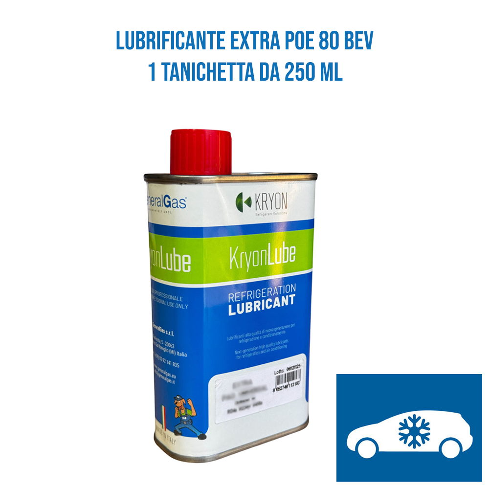 Schmierstoff KryonLube EXTRA POE 80 BEV – Metallkanister 250 ml